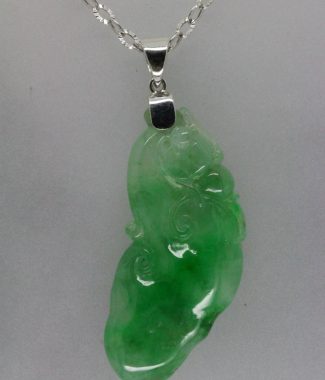 1PJ152RG-Jadeite pendant 如意牌 Ruyi