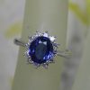 1RBSD2RG- Natural Blue Sapphire Ring 蓝宝石