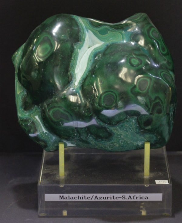 1MS84- Malachite specimen-approx length 17cm