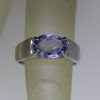1RS100RG- Natural purple sapphire ring