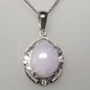 1PJD914RG-Lavender jadeite pendant