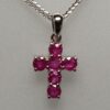 1PR177T-Natural ruby pendant