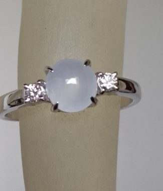 1RJD111RG-Icy jadeite ring
