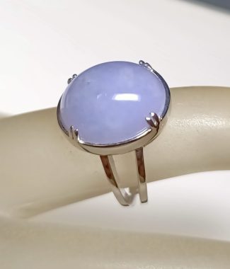 1RJ96RG - Lavender jadeite ring